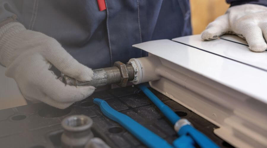 Gas Line Leak Repair in Rock Falls, IA